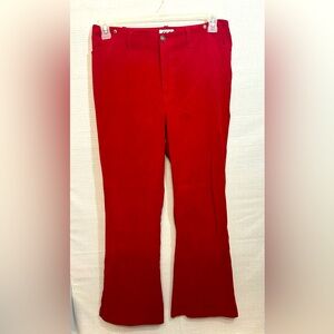 OCI Red Flare Pants